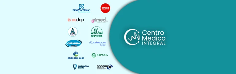 Logos de obras sociales y prepagas con convenio directo en el Centro Médico Integral Tancacha, Córdoba.